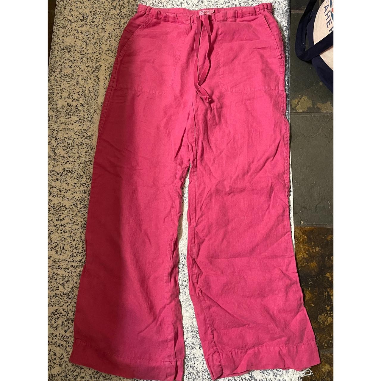 Faherty Women's Pink Trousers