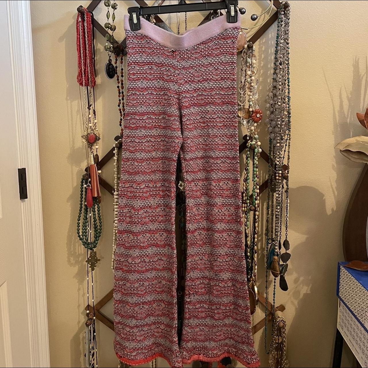 Vintage knit pants! They are not see through. They... Depop