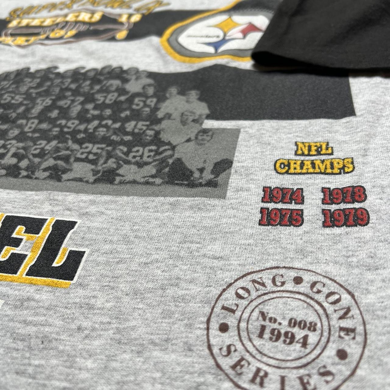 Vintage Pittsburgh Steelers Steel Curtain - Depop