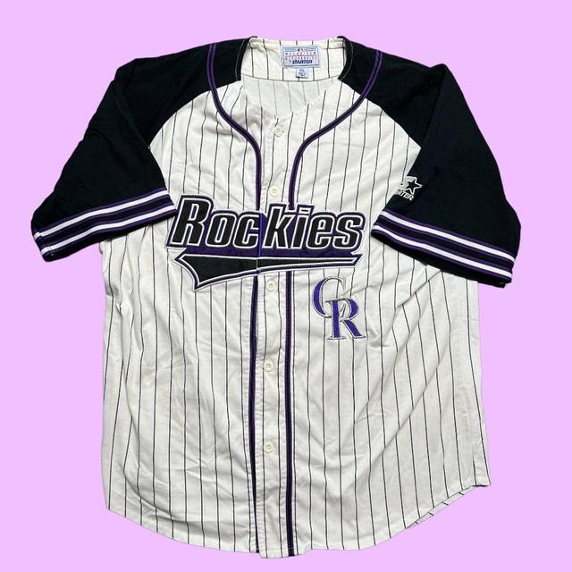 1990s VINTAGE MLB ROCKIES STARTER JERSEY🔥 - [ ] - Depop