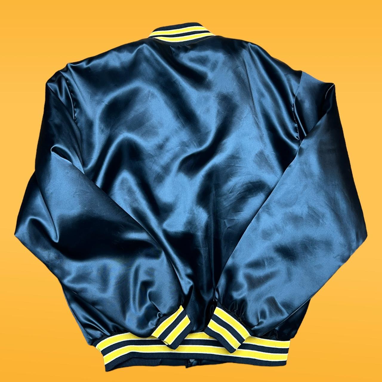 Vintage 80s Pittsburgh Pirates Swingster Satin Bomber Jacket