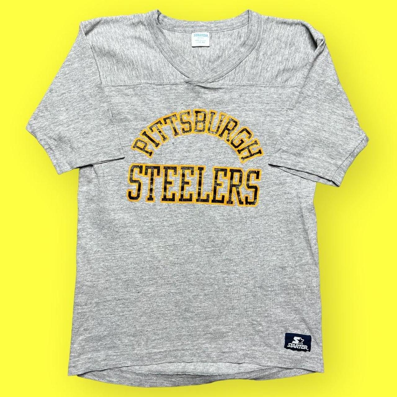 Vtg 80s #Pittsburgh #Steelers Shirt Mens L #Striped - Depop