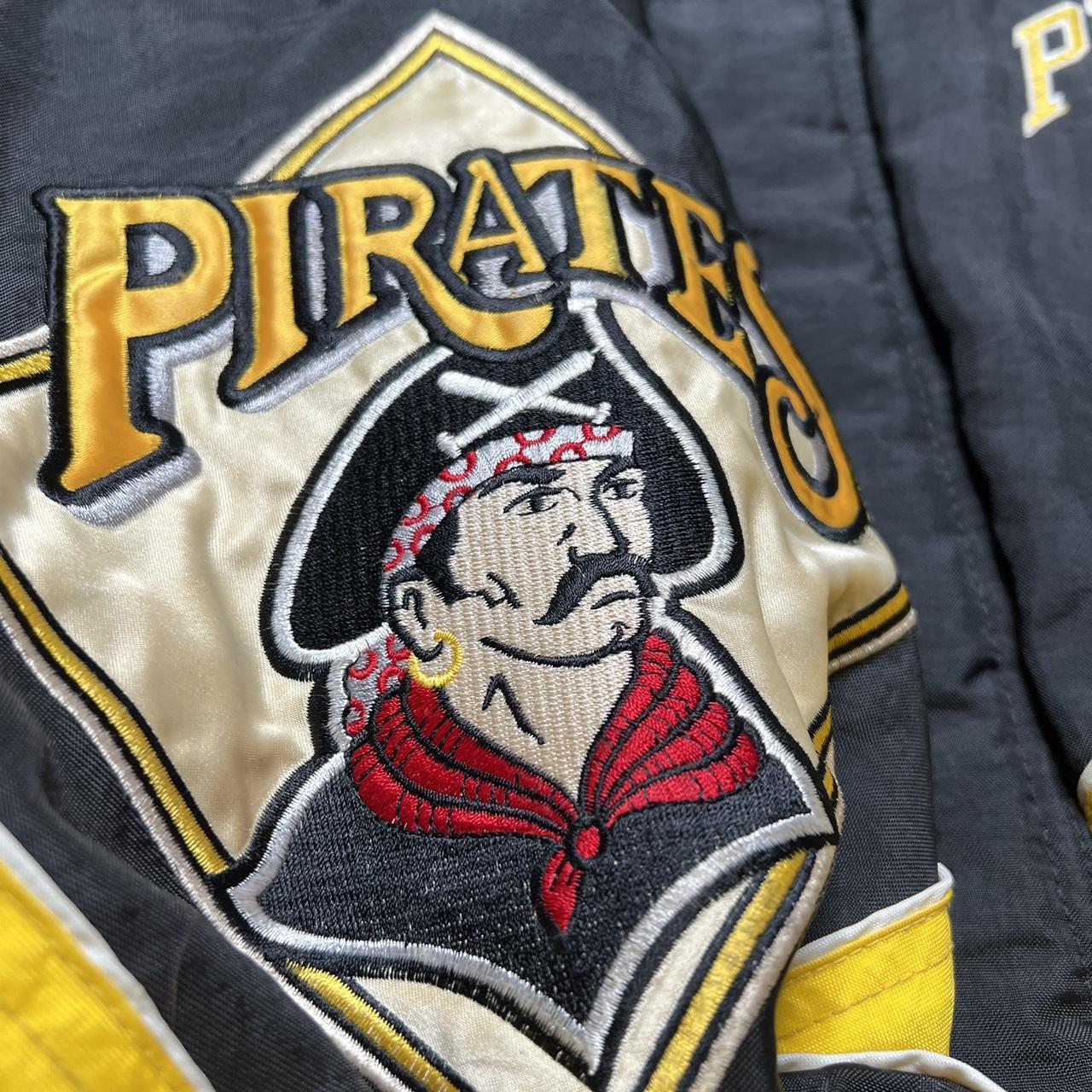 Vintage Pittsburgh Pirates Starter Jacket Detailed - Depop