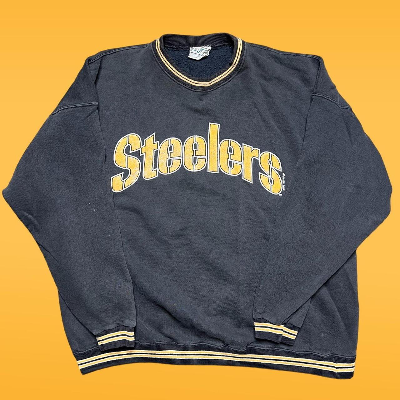 Vintage Pittsburgh Steelers Crewneck. Good - Depop