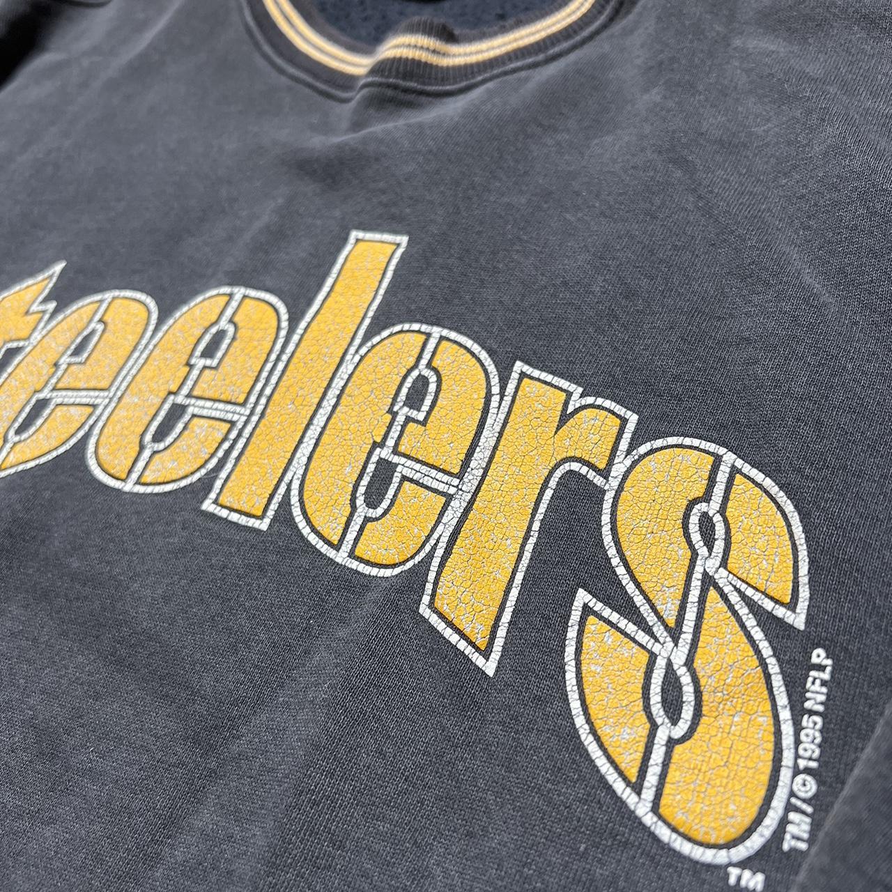 Vintage Pittsburgh Steelers Crewneck Sweatshirt Mens - Depop