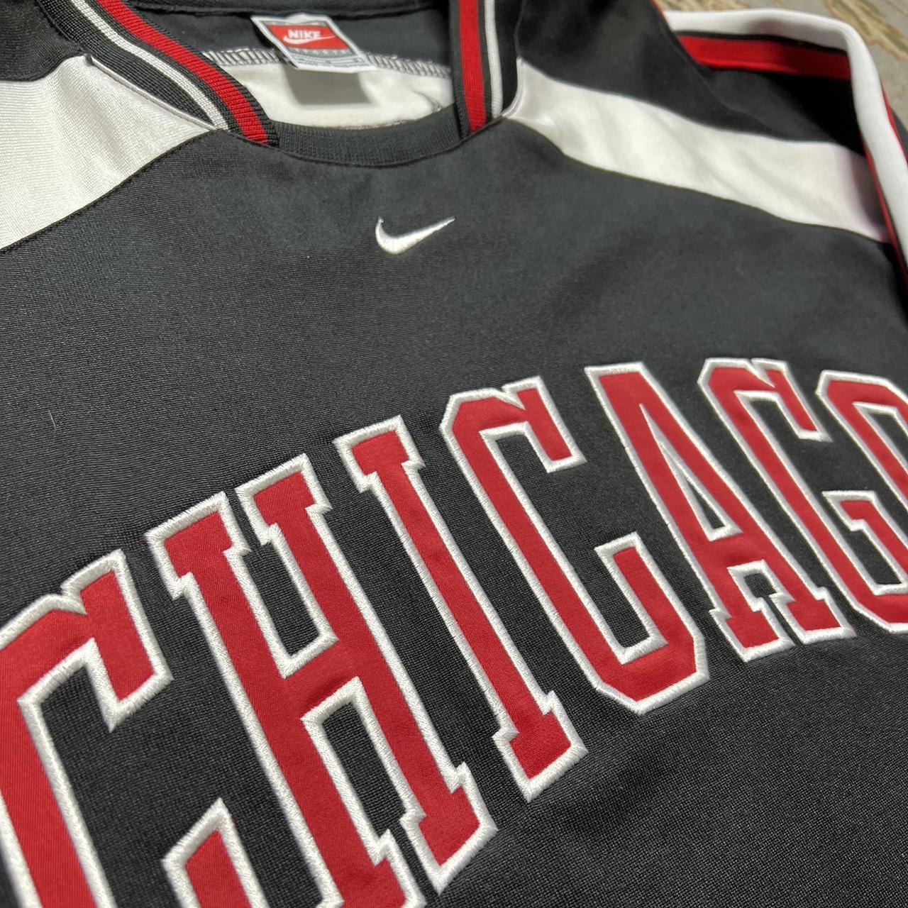 Nike Chicago Bulls Warm Up Vintage Nike Chicago - Depop