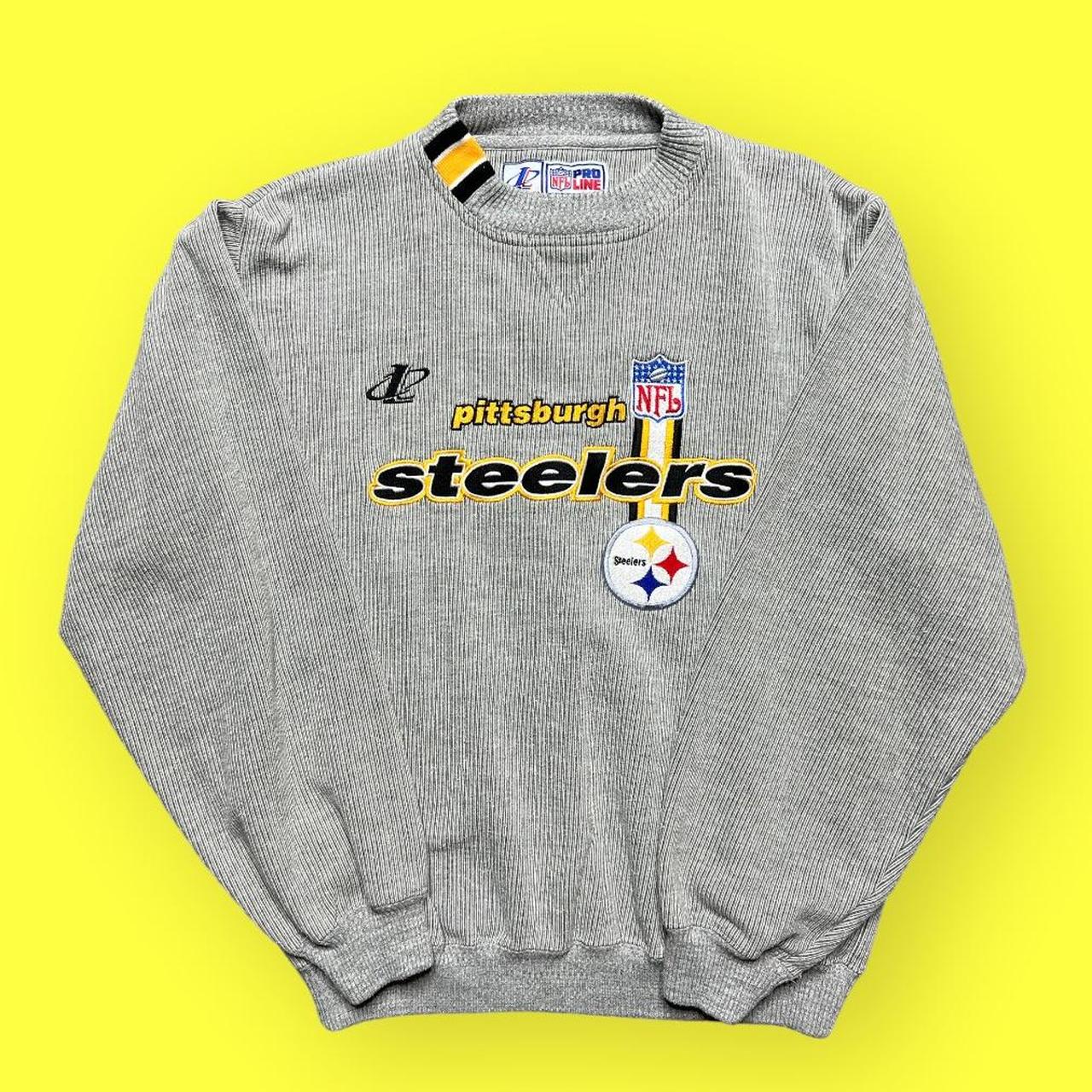 Vintage Pittsburgh Steelers Crewneck. Good - Depop