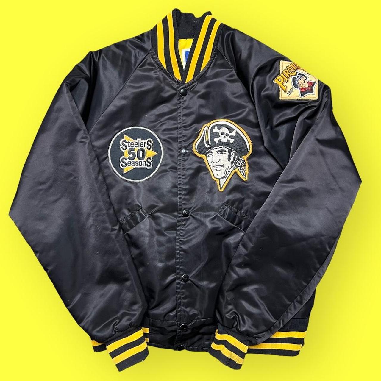 Vintage Pittsburgh Pirates Starter Jacket Detailed - Depop