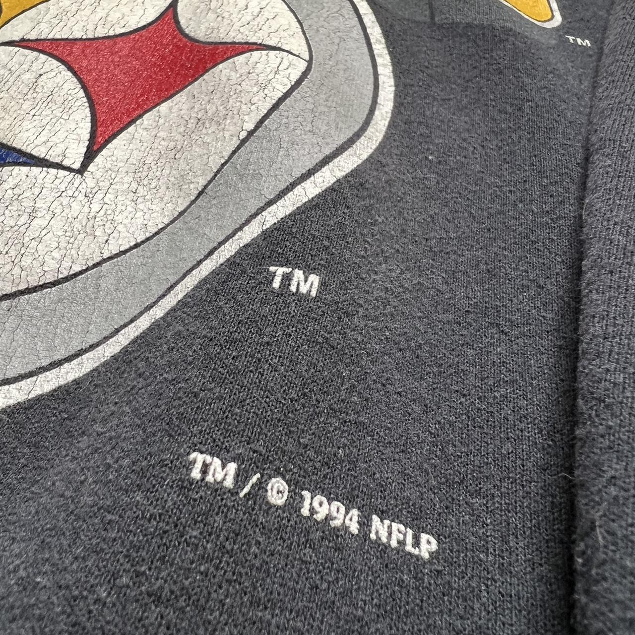 Vintage Steelers Crewneck 90s black Nutmeg - Depop