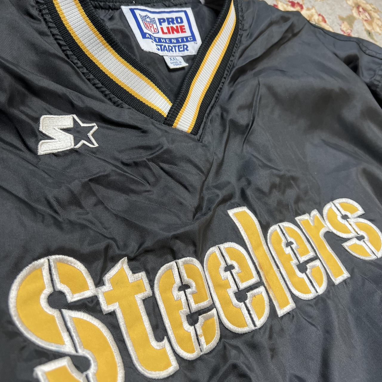 Steelers Vintage 90s Starter NFL Pro Line Mens XL - Depop