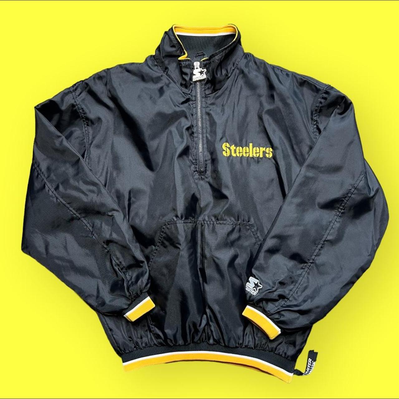 Pittsburgh Steelers nfl jacket Size m Good - Depop