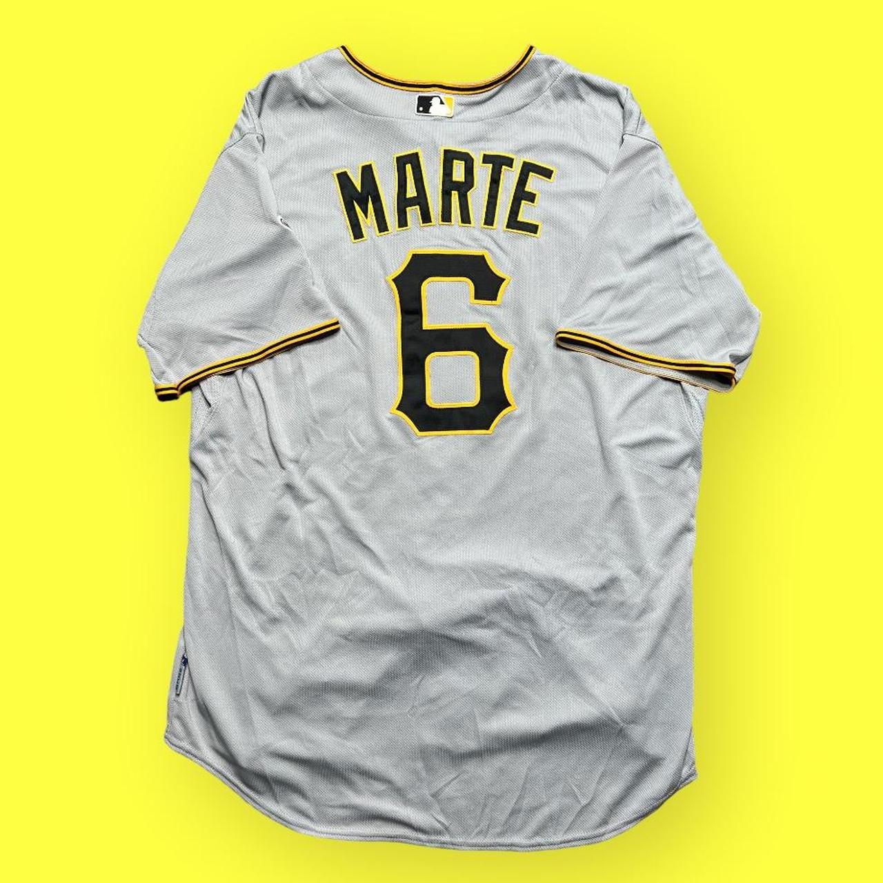 Pittsburgh Pirates Starling Marte Jersey Authentic - Depop