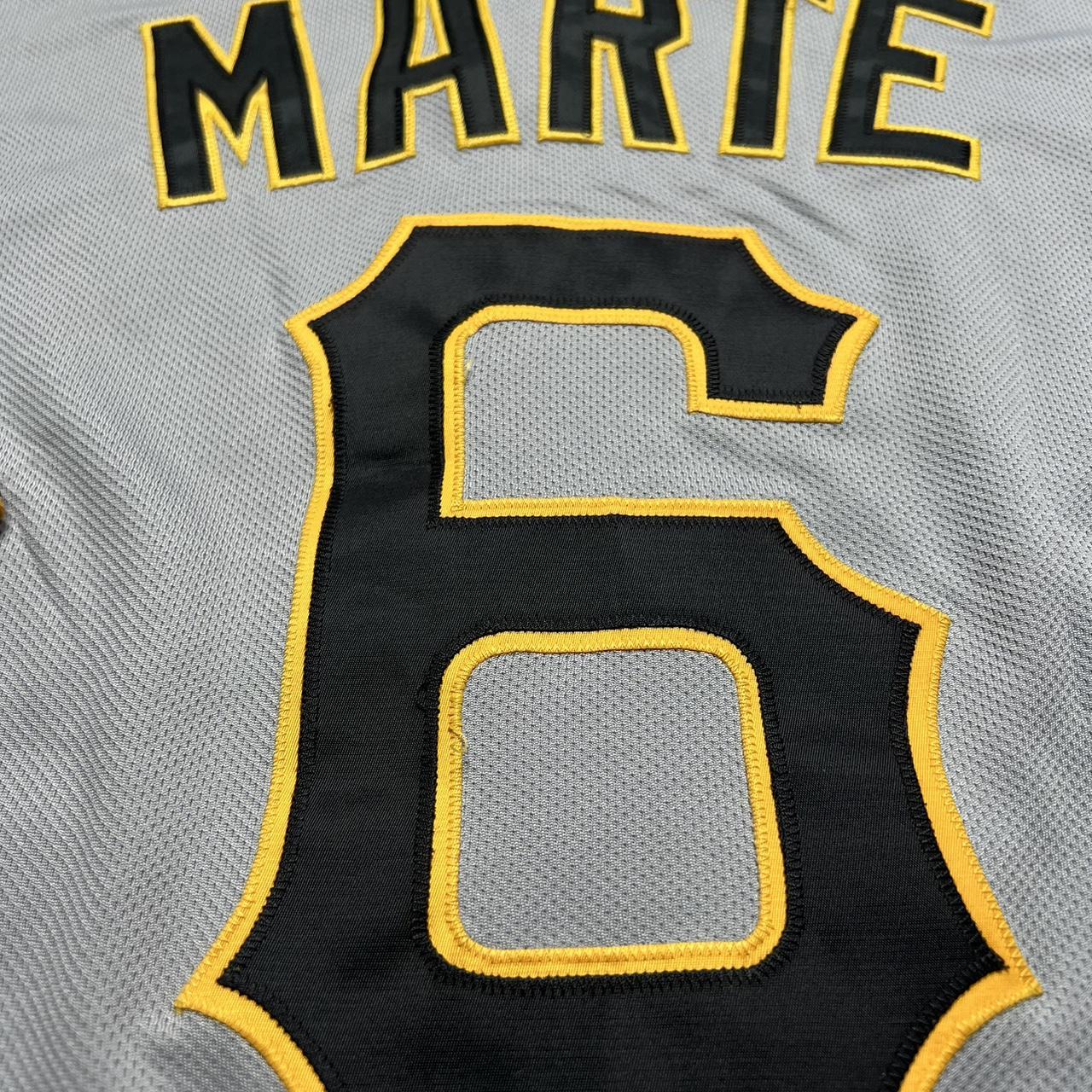 Pittsburgh Pirates Starling Marte Jersey Authentic - Depop