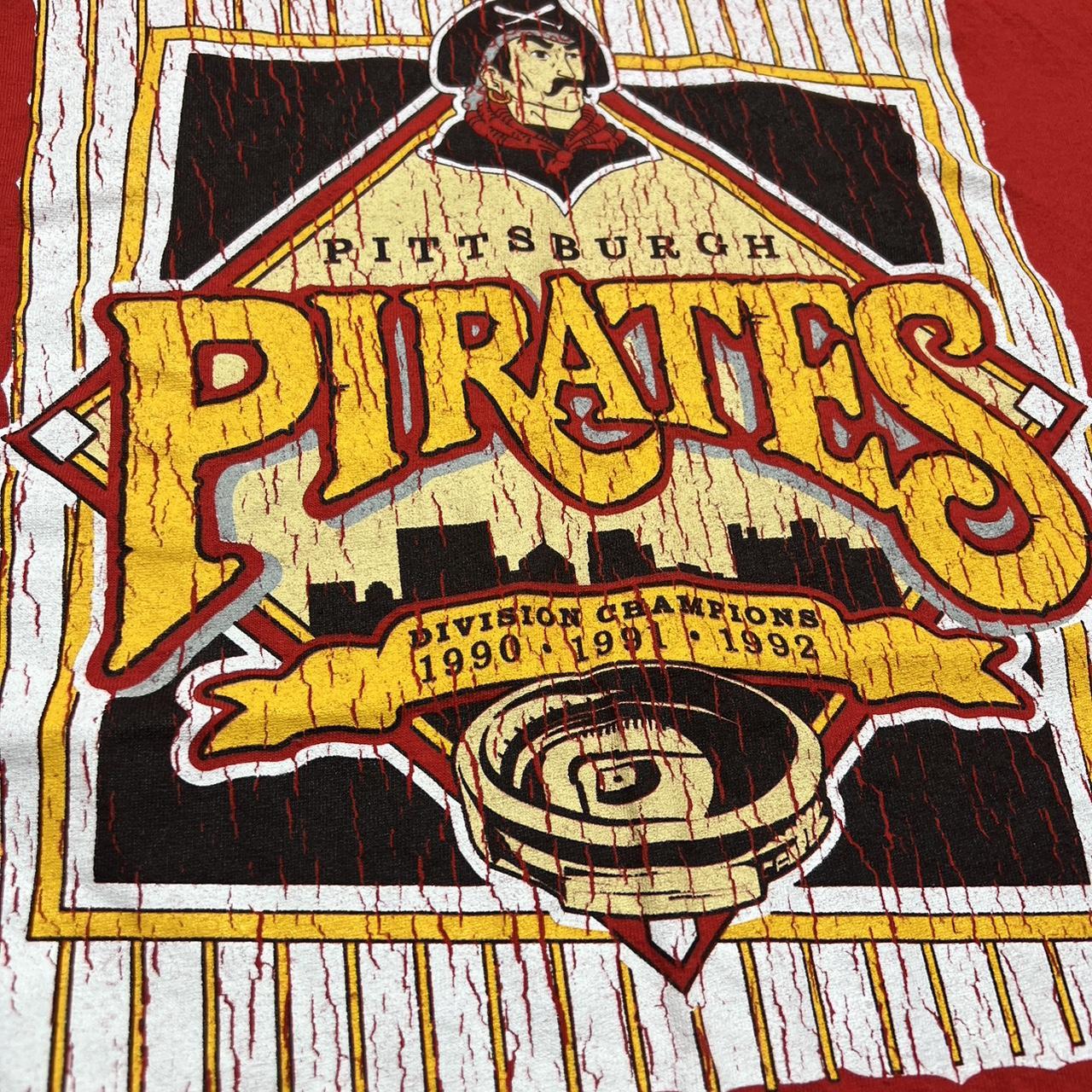 Pittsburgh Pirates Division Champions 1990 1991 1992 Shirt