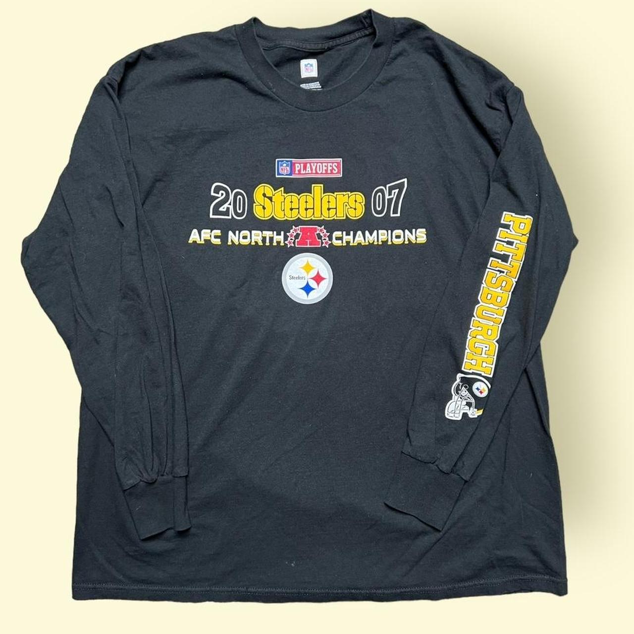 PITTSBURGH STEELERS MEN'S LONG SEEVE STATE PRIDE T-SHIRT