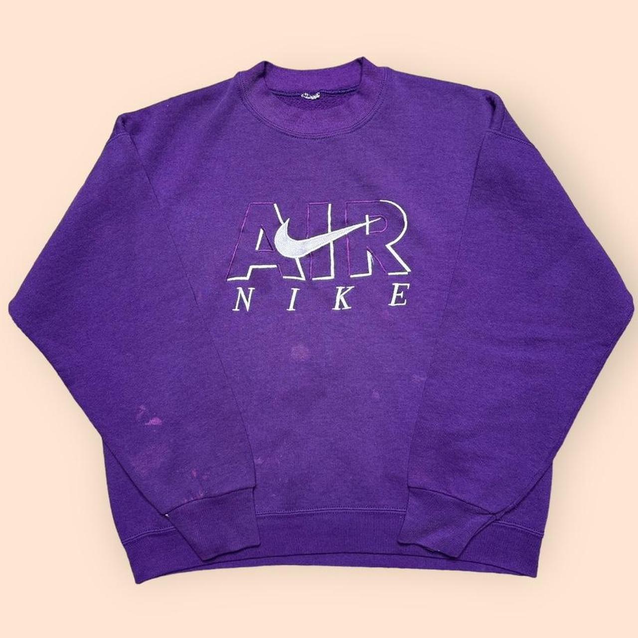 nike air purple sweatshirt