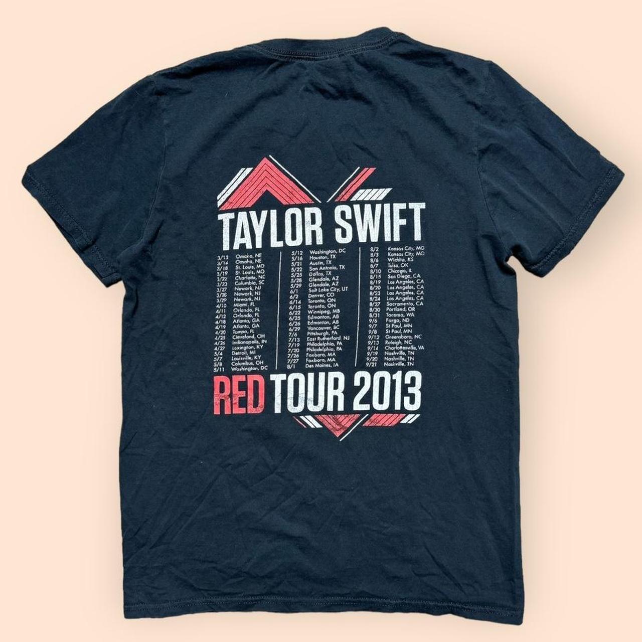 This Taylor Swift Red Tour T Shirt 2013 is a | Depop
