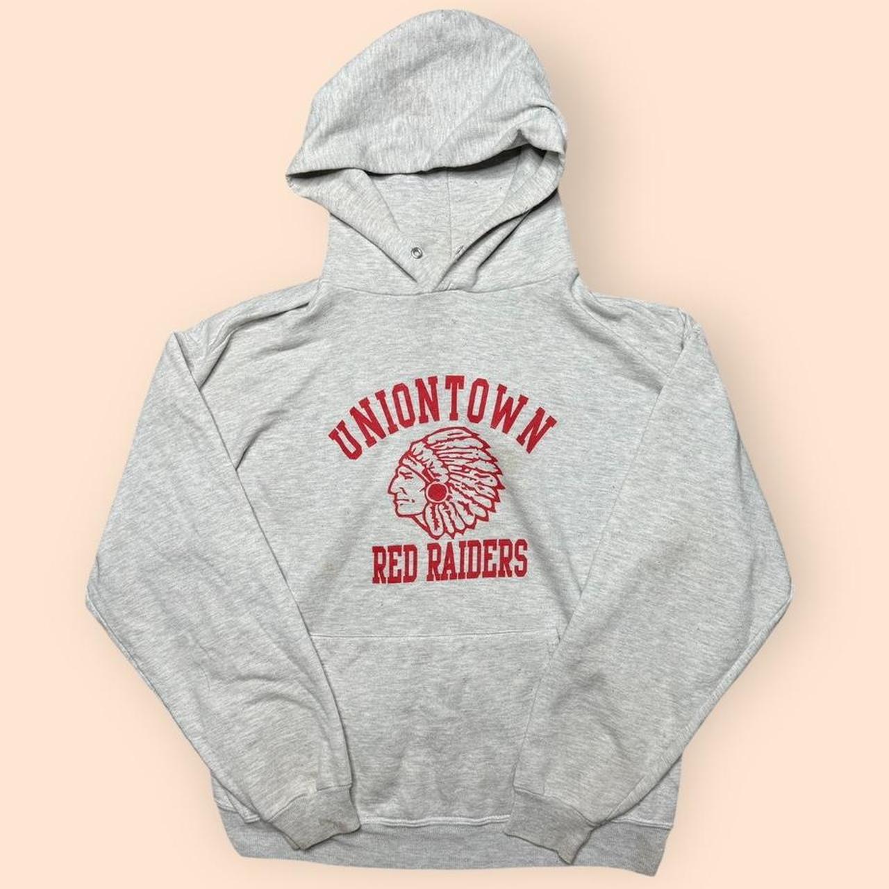 This vintage Uniontown Red Raiders Y2K hoodie | Depop