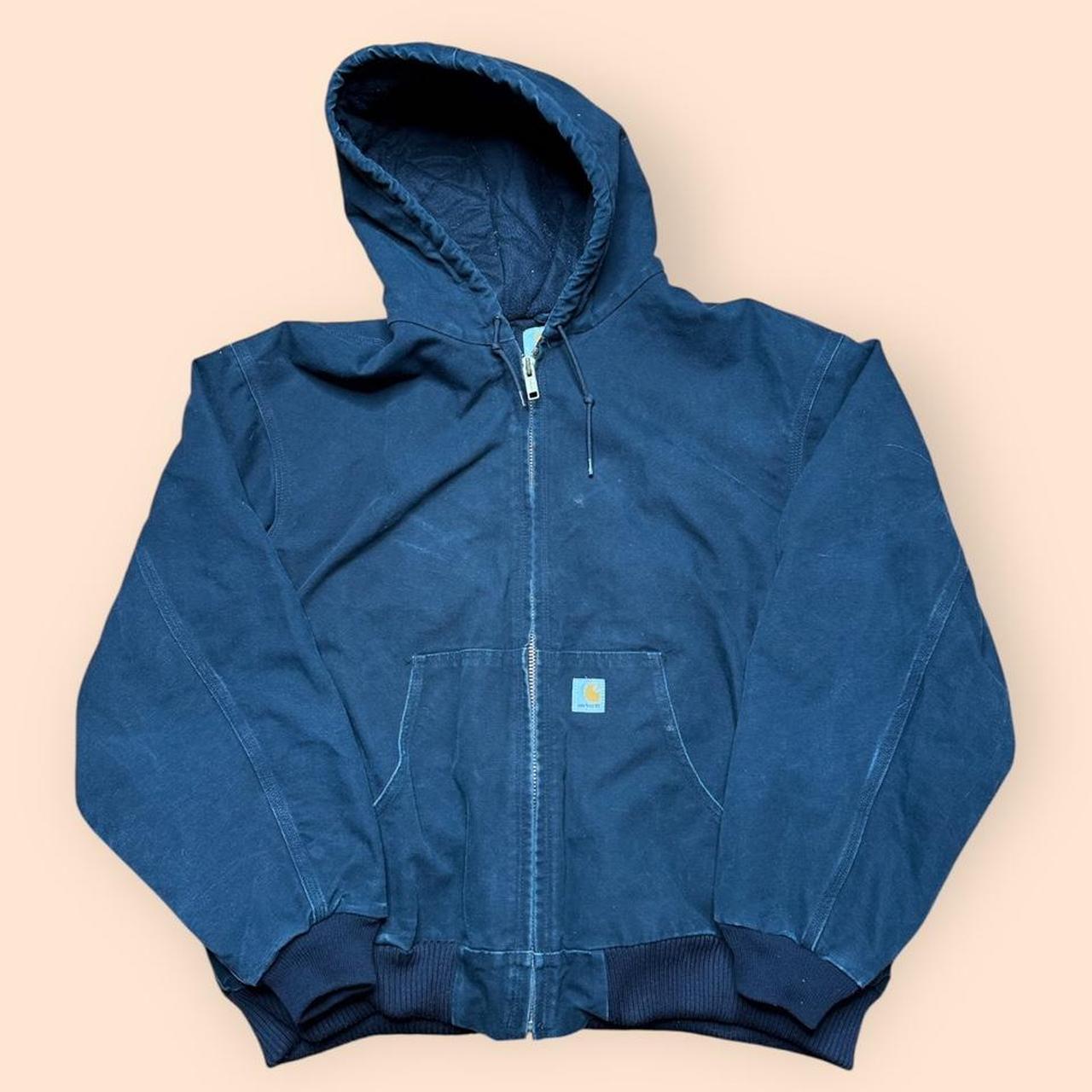 【貴重】carhartt poptradingcompany ジャケット Vintage Carhartt Jacket J247 Men's XL Gray Y2K Vtg Workwear