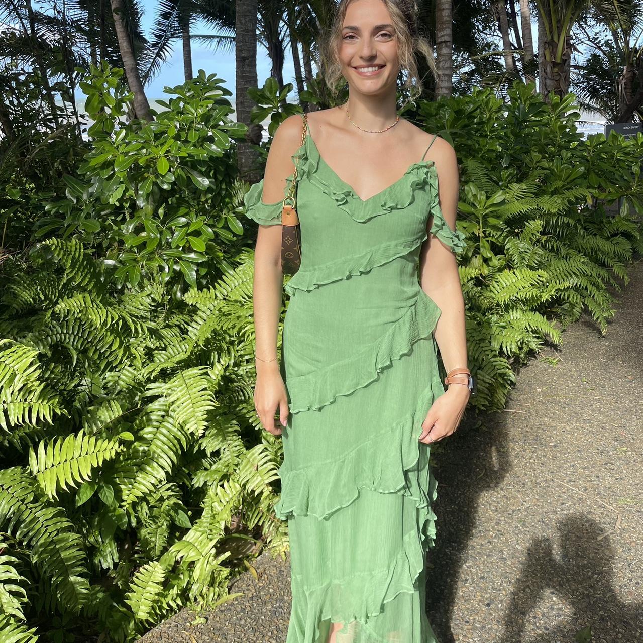 House of Harlow Maxime Maxi Dress in light