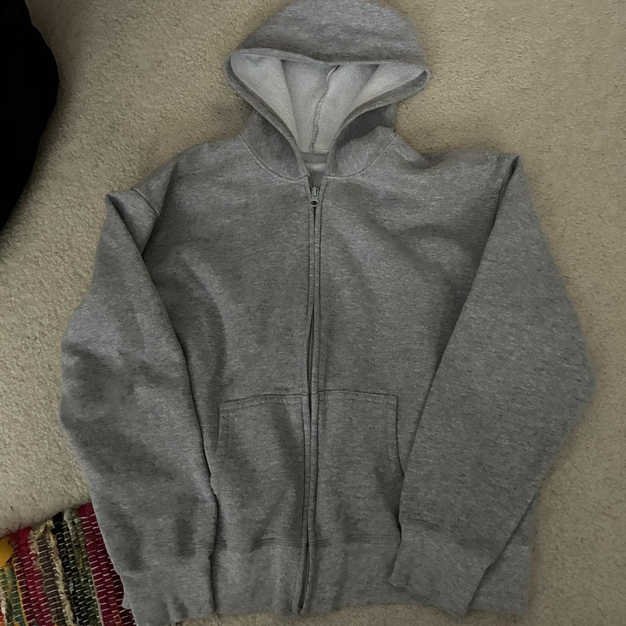 Hanes Women's Grey Hoodie | Depop