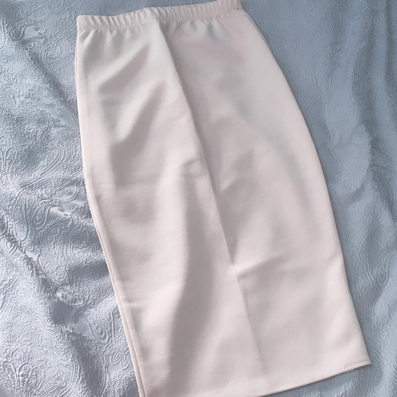 Boohoo skirts Pale pink & brown. Only worn a few... - Depop