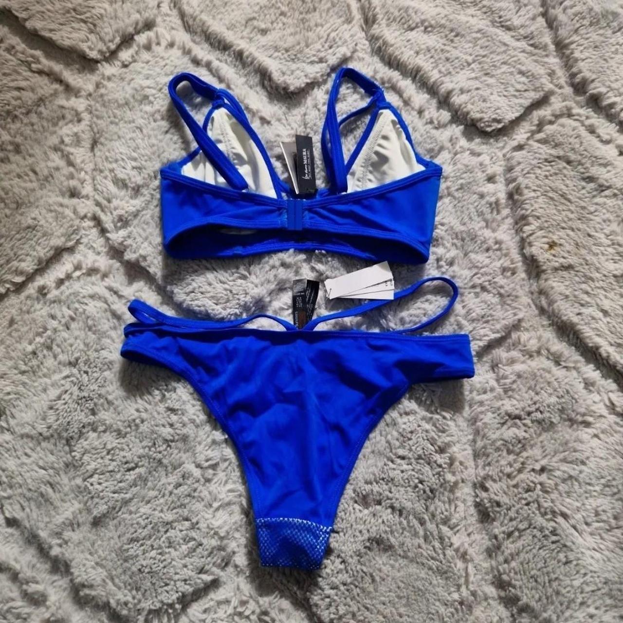 Ann Summers Women's Blue and Silver Bikinis-and-tankini-sets | Depop