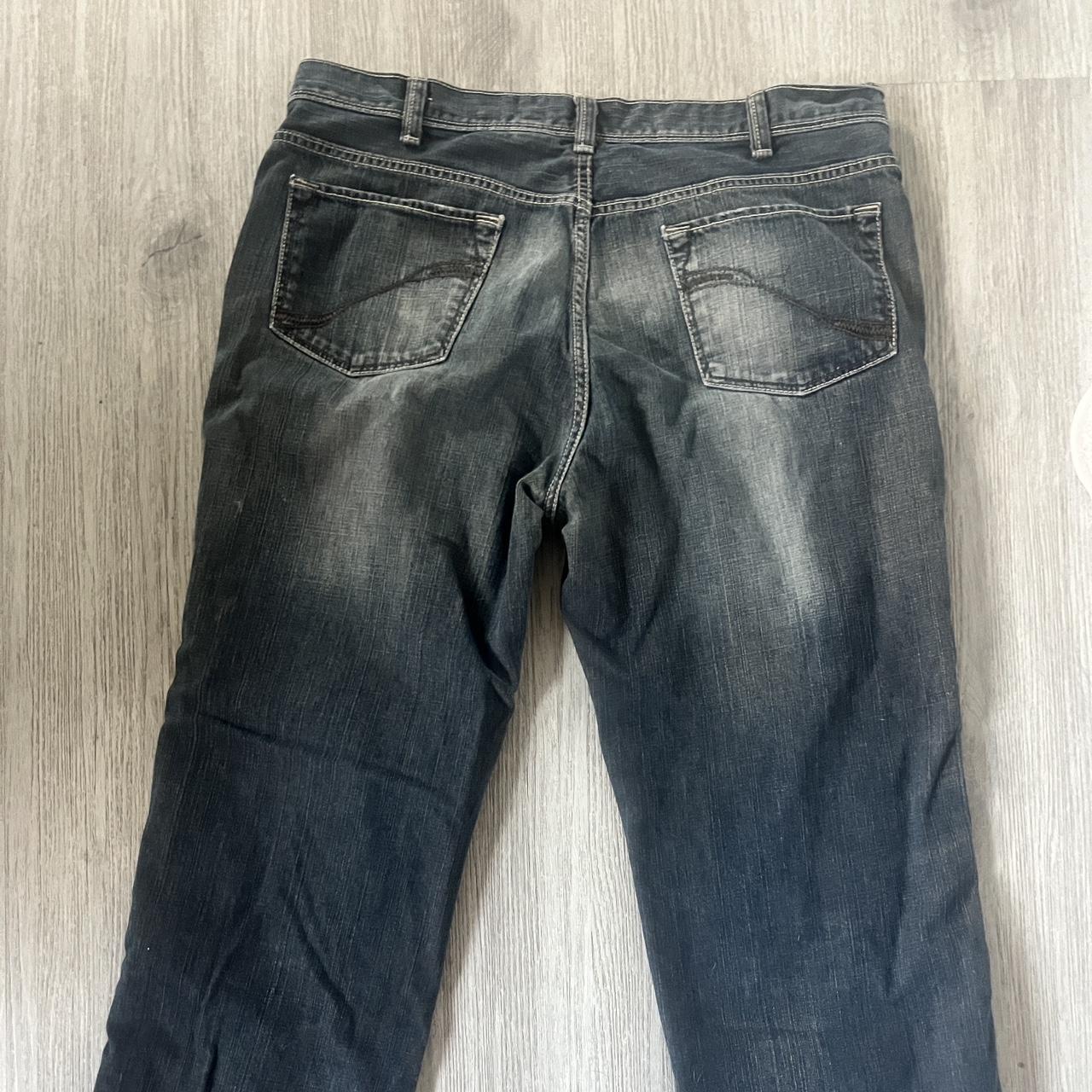 dkny mud wash baggy jeans :D - nice baggy fit! - Depop