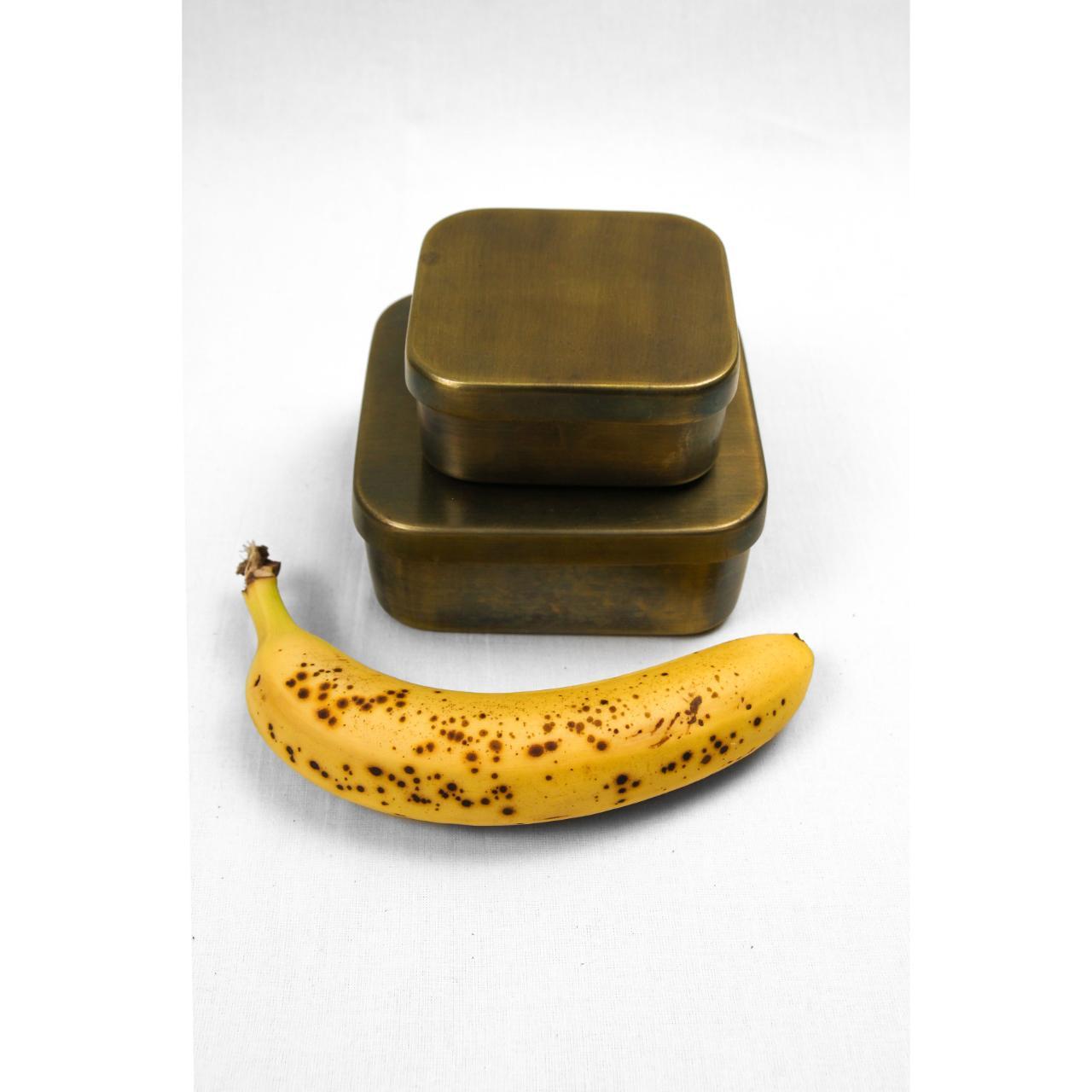 Set of Brass boxes from Zara Home with internal... Depop