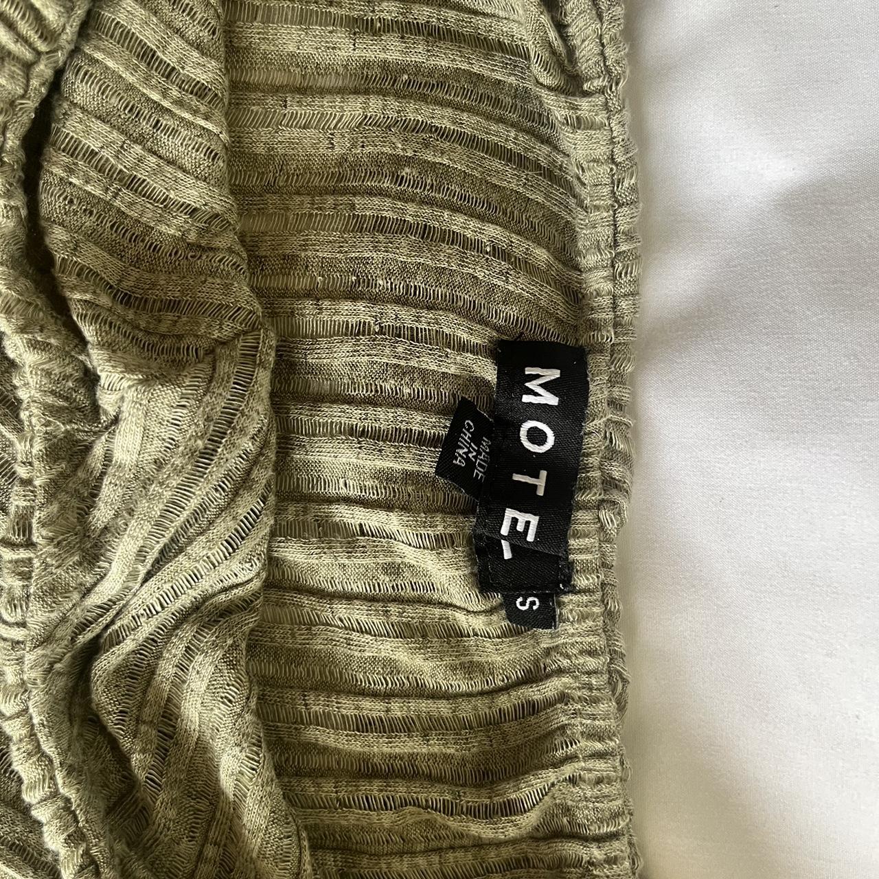 the cutest green motel rocks sweater. Slightly... - Depop