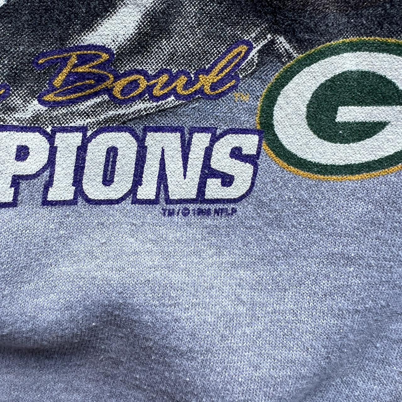 Vintage Green Bay Packers Super Bowl XXXI 31 Champs - Depop