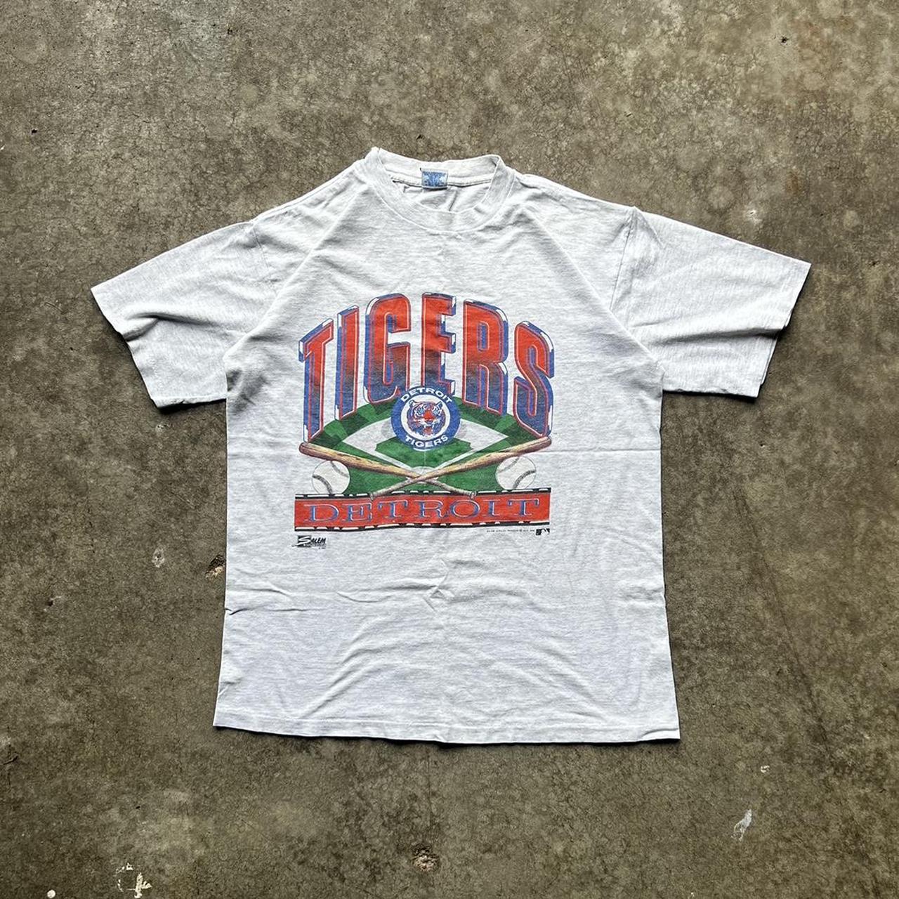 Vintage Detroit Tigers Salem Sportswear MLB T - Depop