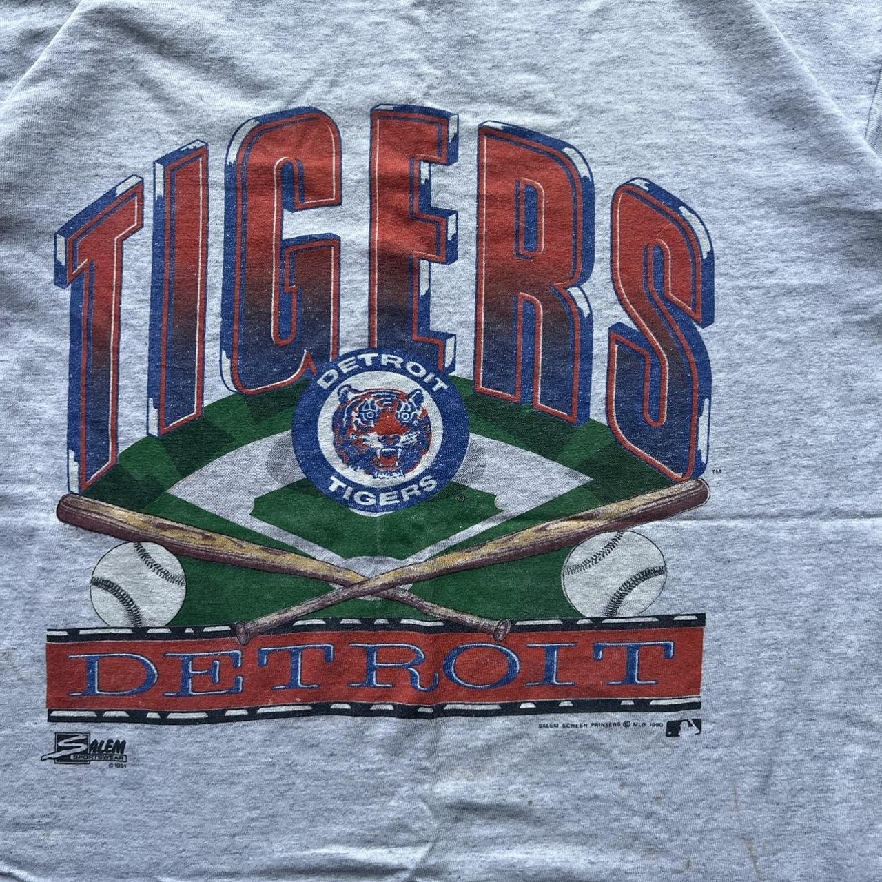 Vintage Detroit Tigers Salem Sportswear MLB T