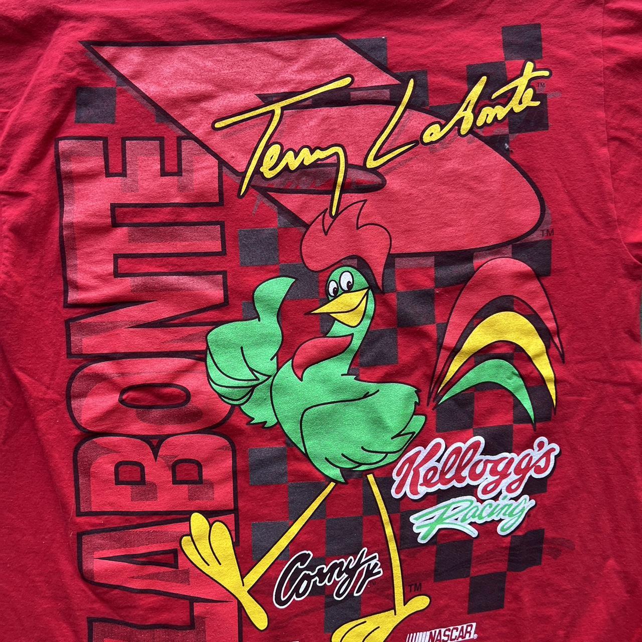 Vintage Nascar Bobby Labonte Racing T Shirt Bobby... - Depop