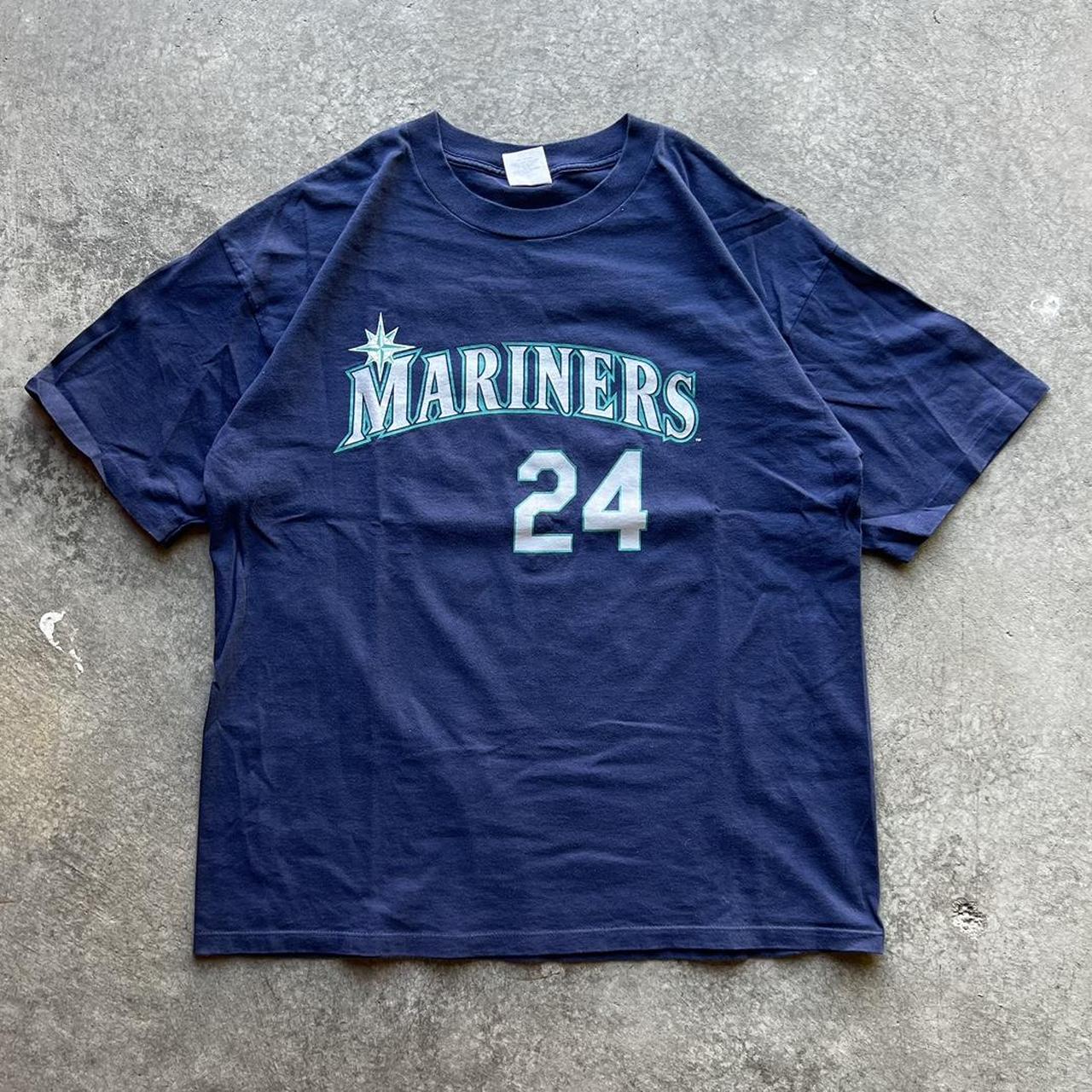 Majestic, Shirts, Vintage Seattle Mariners Ken Griffey Jr Jersey