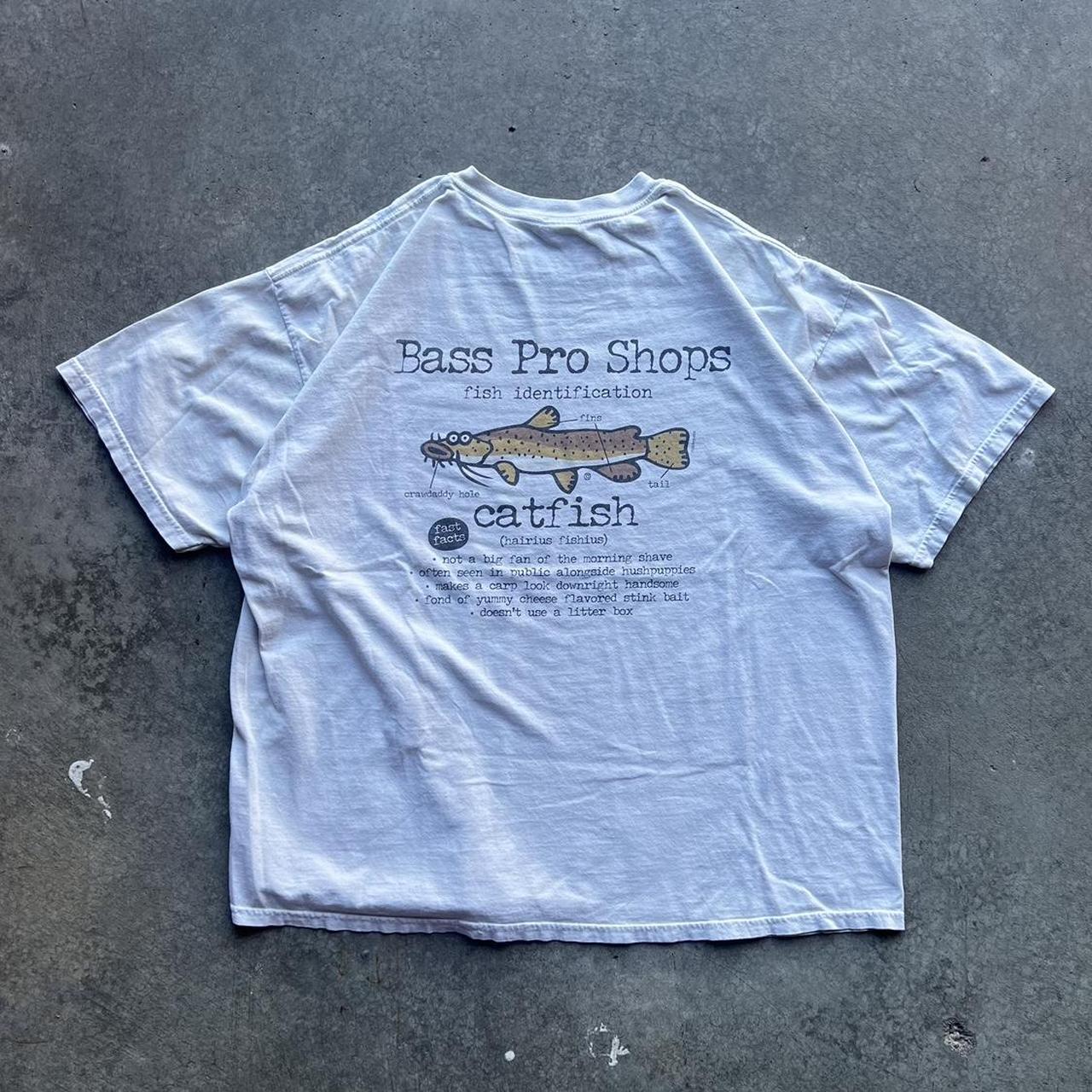 Vintage Bass Pro Shops Fishing T Shirt Bass pro - Depop