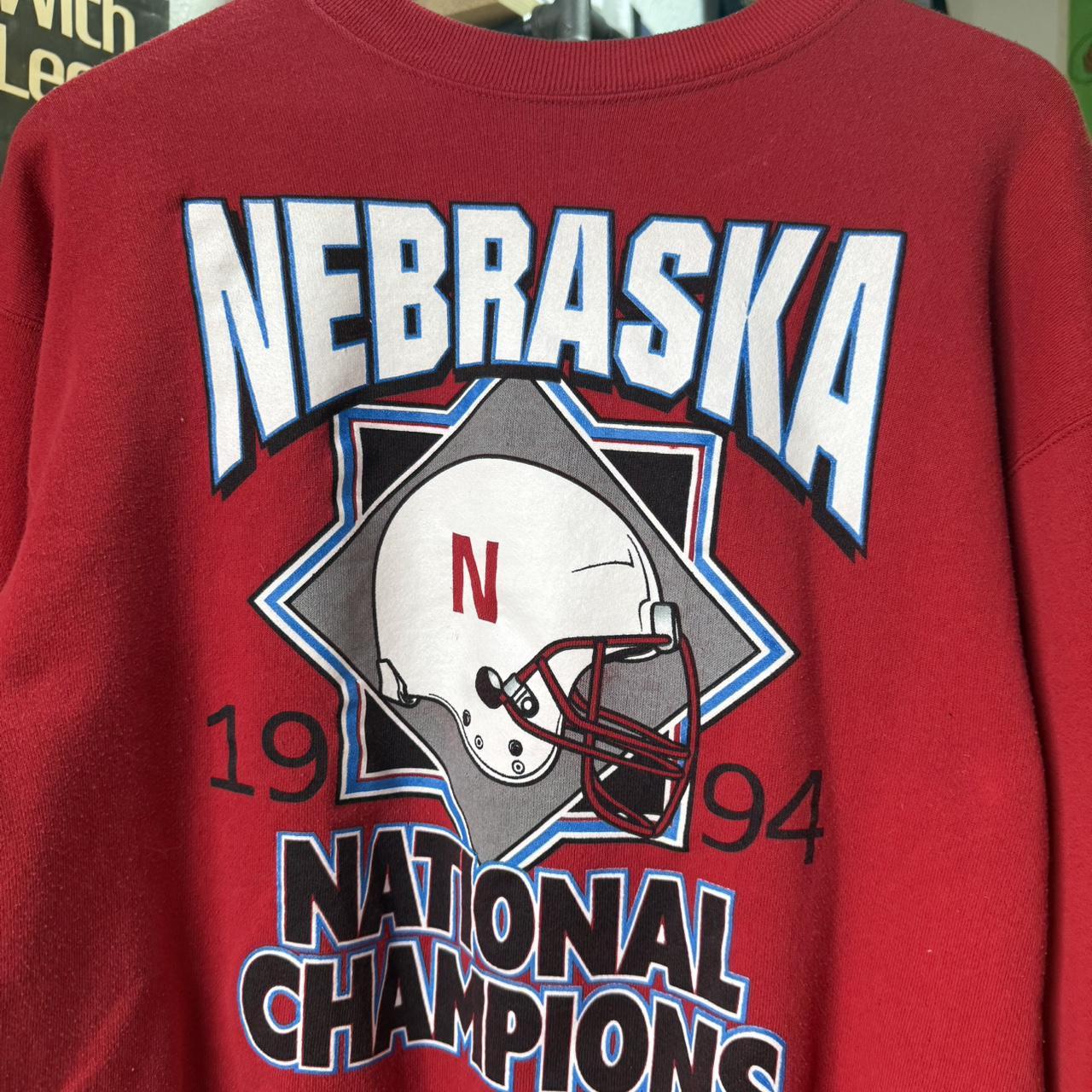 Tultex Men's Sweatshirt - Red/Burgundy - L – Vint… - image 3