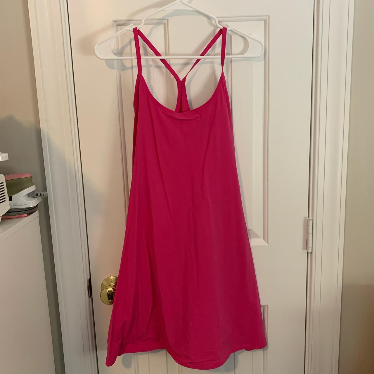 Outdoor Voices Exercise Dress in Pink Size - Depop