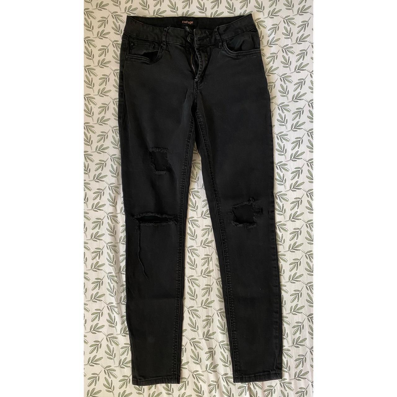 Refuge store jeans black