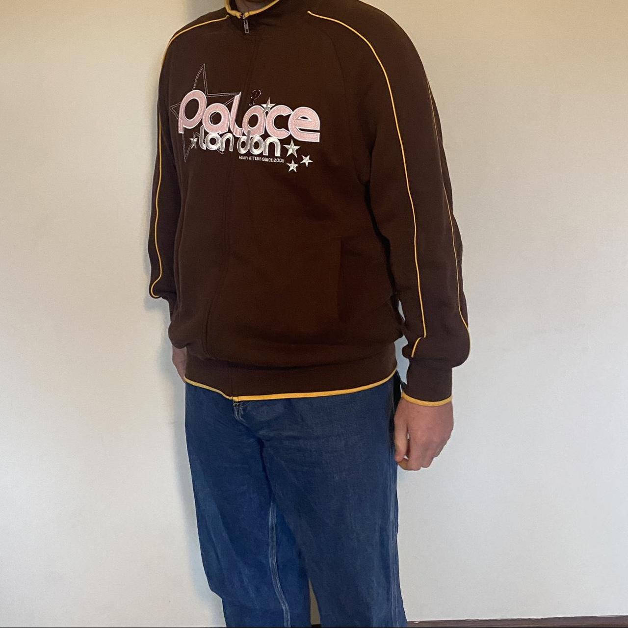 Palace Grimey zip funnel , Nice brown , XL,...