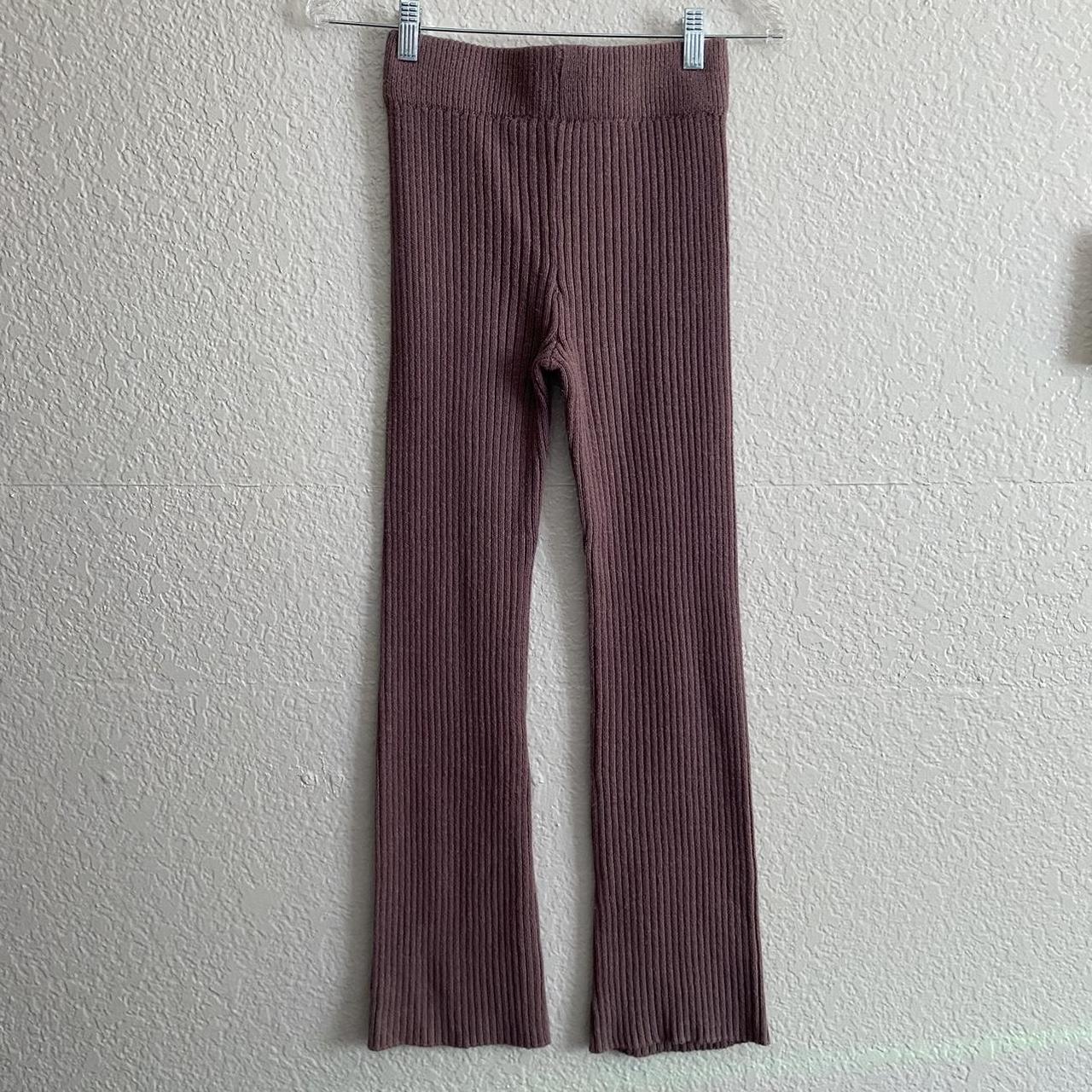 Wild fable ribbed flare leggings Super cozy and - Depop