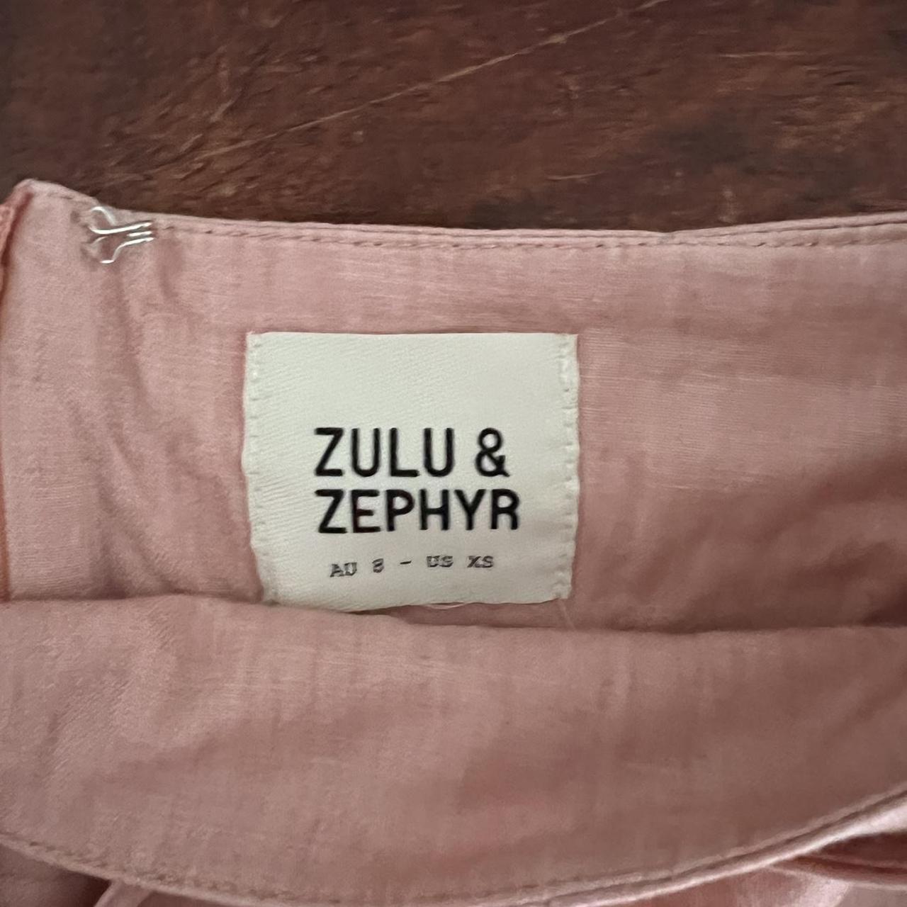 Brand: Zulu & Zephyr Size: 8 Dusty blush pink mini... - Depop