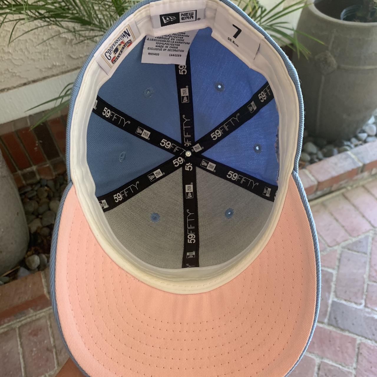 Cotton candy Yankees New Era 59fifty. Size 7. Worn... Depop