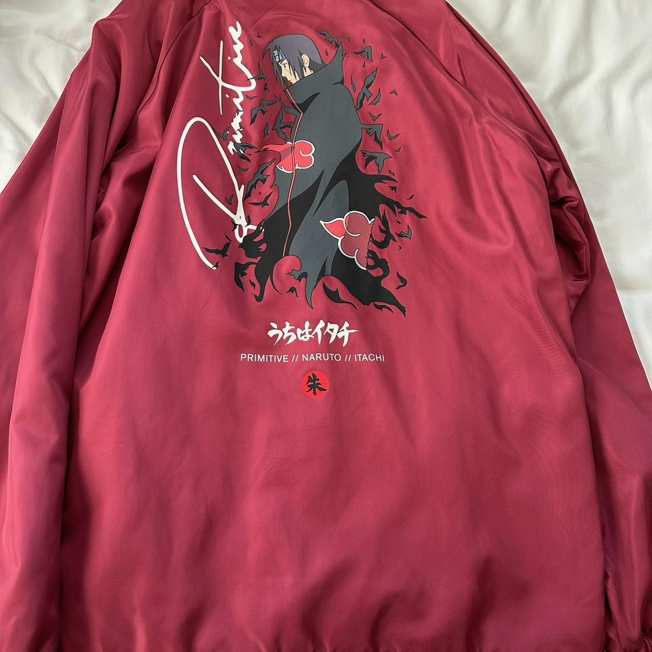 Primitive x Naruto collaboration itachi jacket!... - Depop