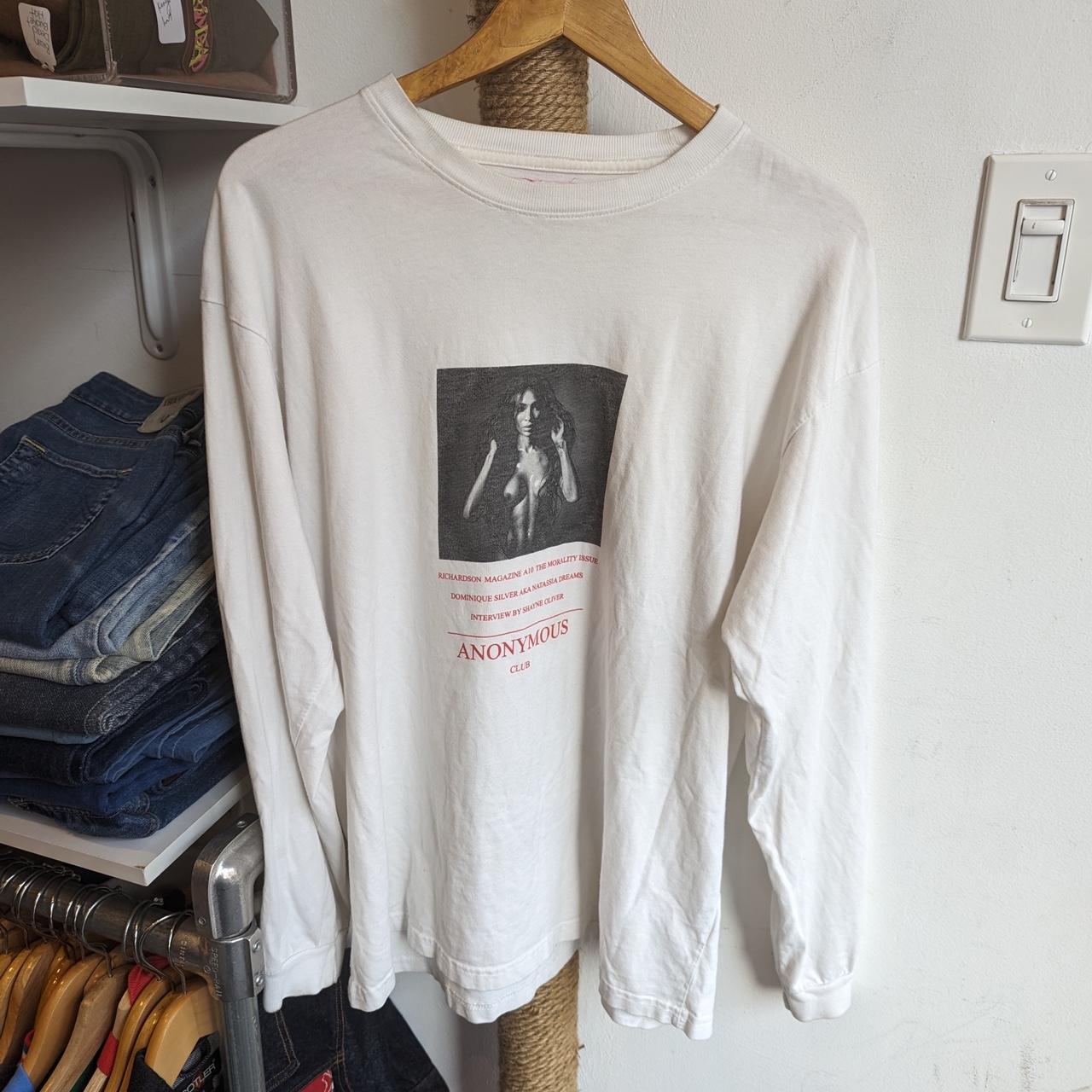 Richardson Dominque Silver Anonymous Club L/S Tee....