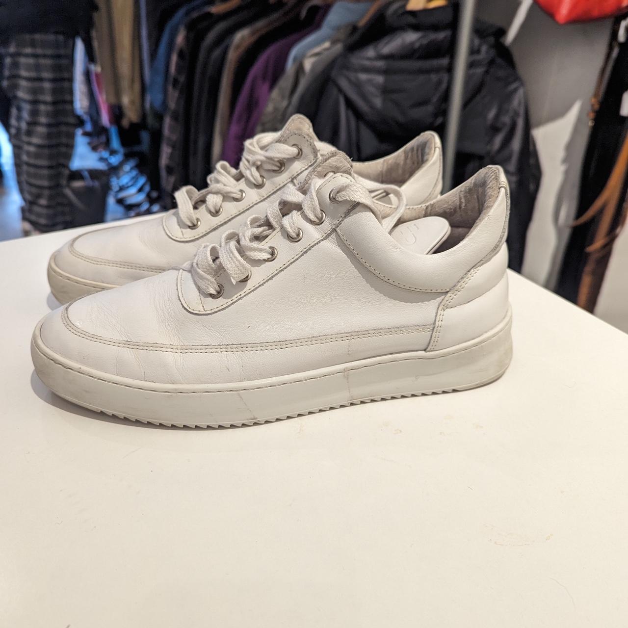 Filling pieces low top plain lane nubuck white sale