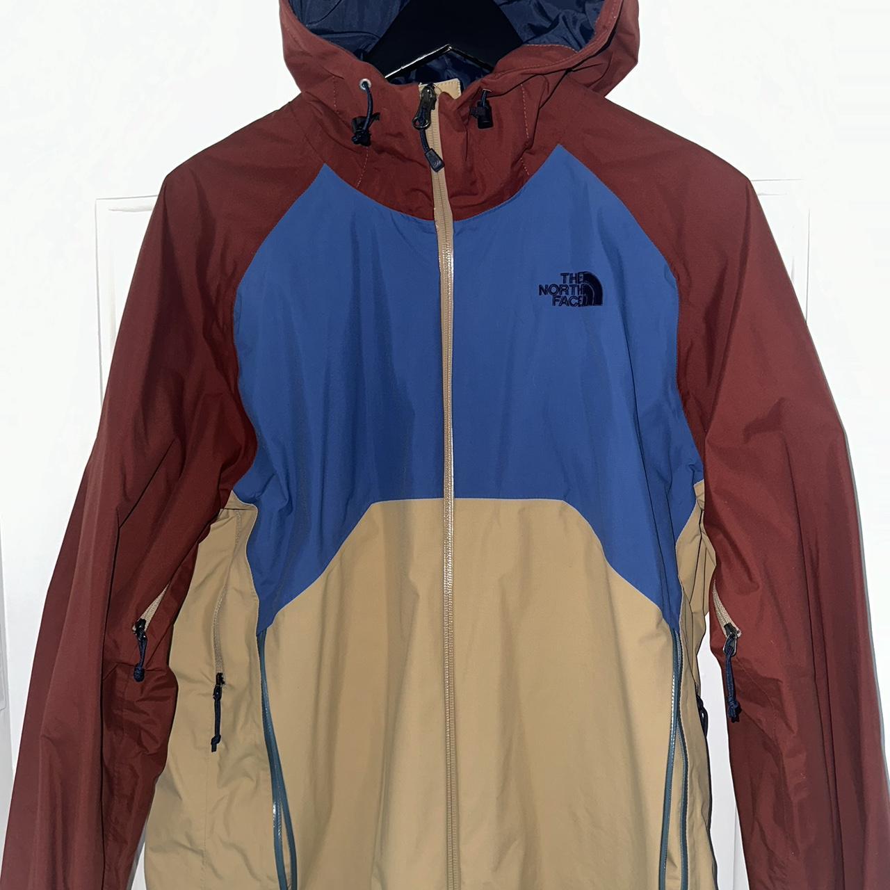 North face stratos jacket on sale blue