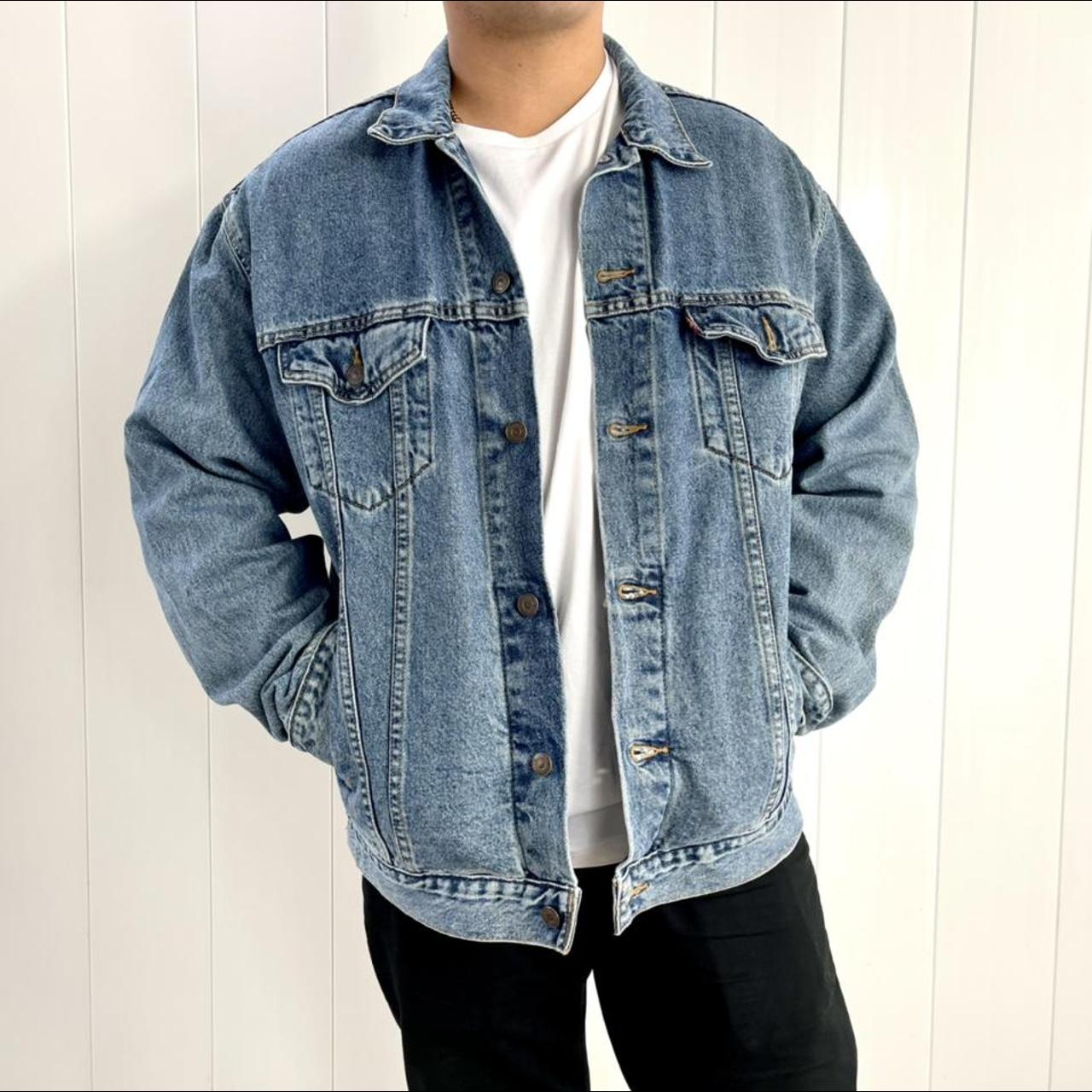 Levi's Men's Blue Jacket | Depop