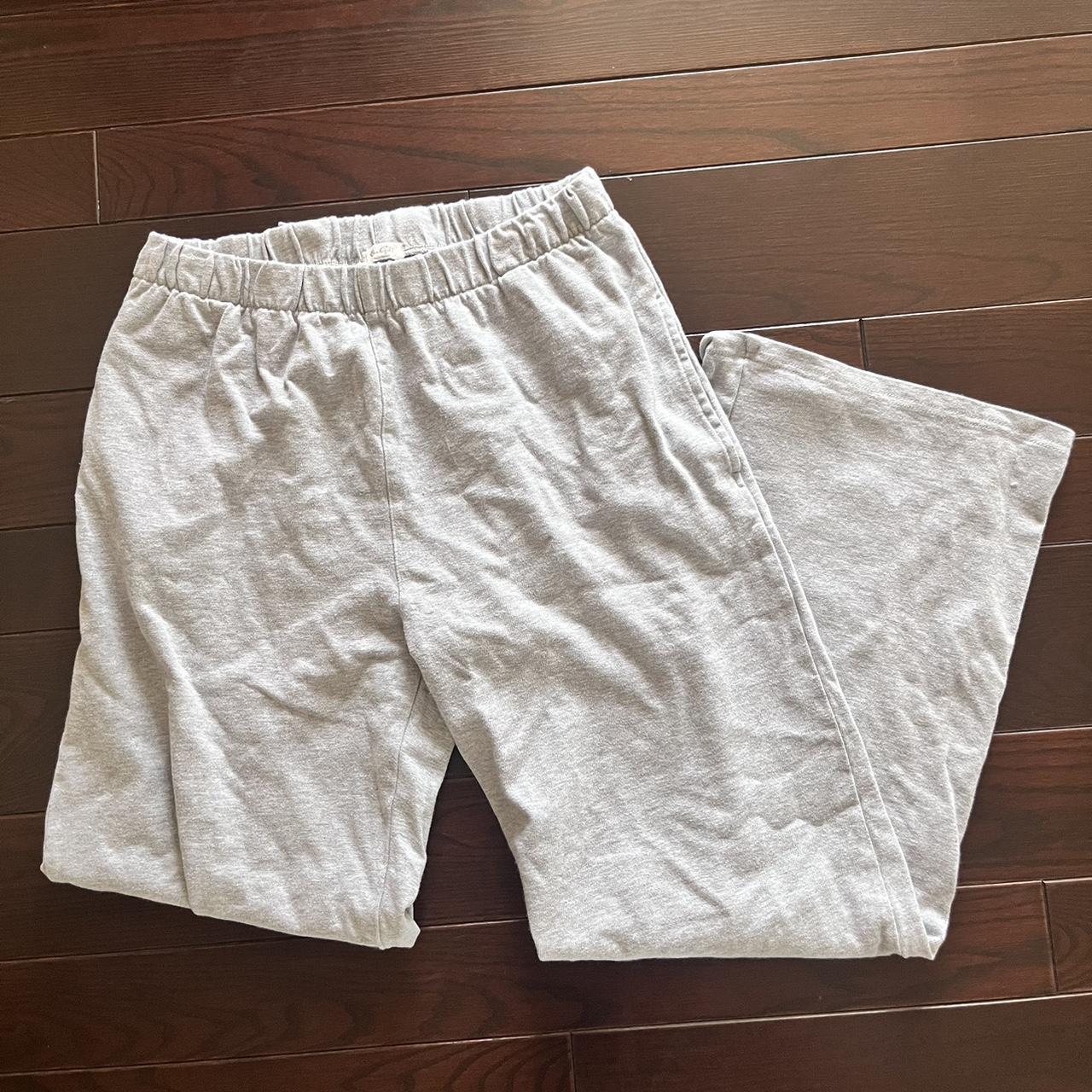 Brandy Melville Anastasia Wide Leg Sweatpants in... Depop