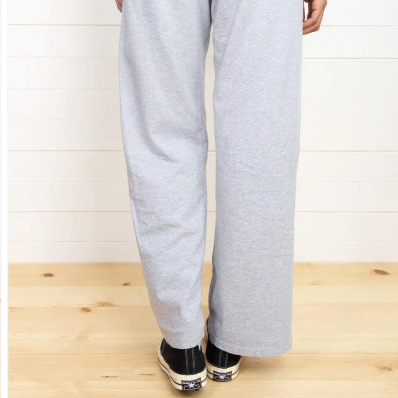 Brandy Melville Anastasia Wide Leg Sweatpants in... Depop